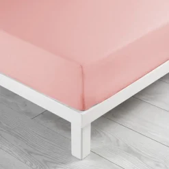 DRAP HOUSSE 2 PERSONNES 180X200CM UNI 57 FILS LINA DRAGEE