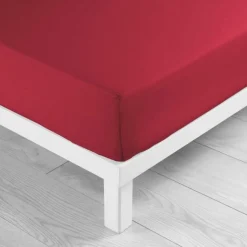 DRAP HOUSSE 180X200CM UNI 57 FILS LINA MARSALA