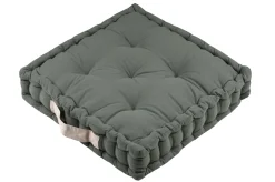 DUO COUSSIN VERT LIN 45X45X10CM
