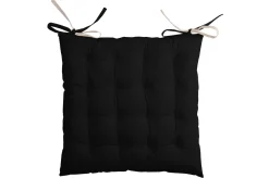 DUO GALETTE 16PTS 40X40 NOIR LIN