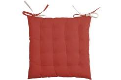 DUO GALETTE 16PTS 40X40 TERRACOTTA LIN