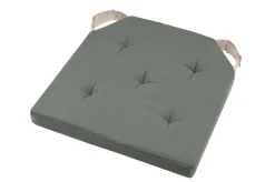 DUO GALETTE VERT LIN VELCRO 38X38X4CM