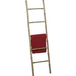 ECHELLE PORTE SERVIETTES 5 BARREAUX BAMBOU