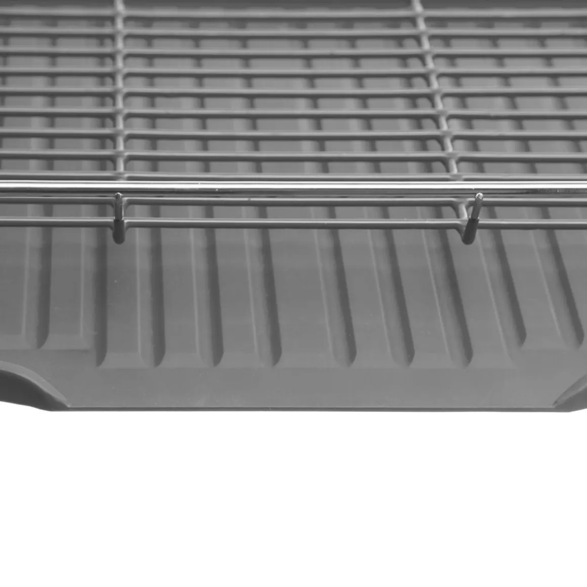 EGOUTTOIR METAL 2 NIVEAUX GRIS