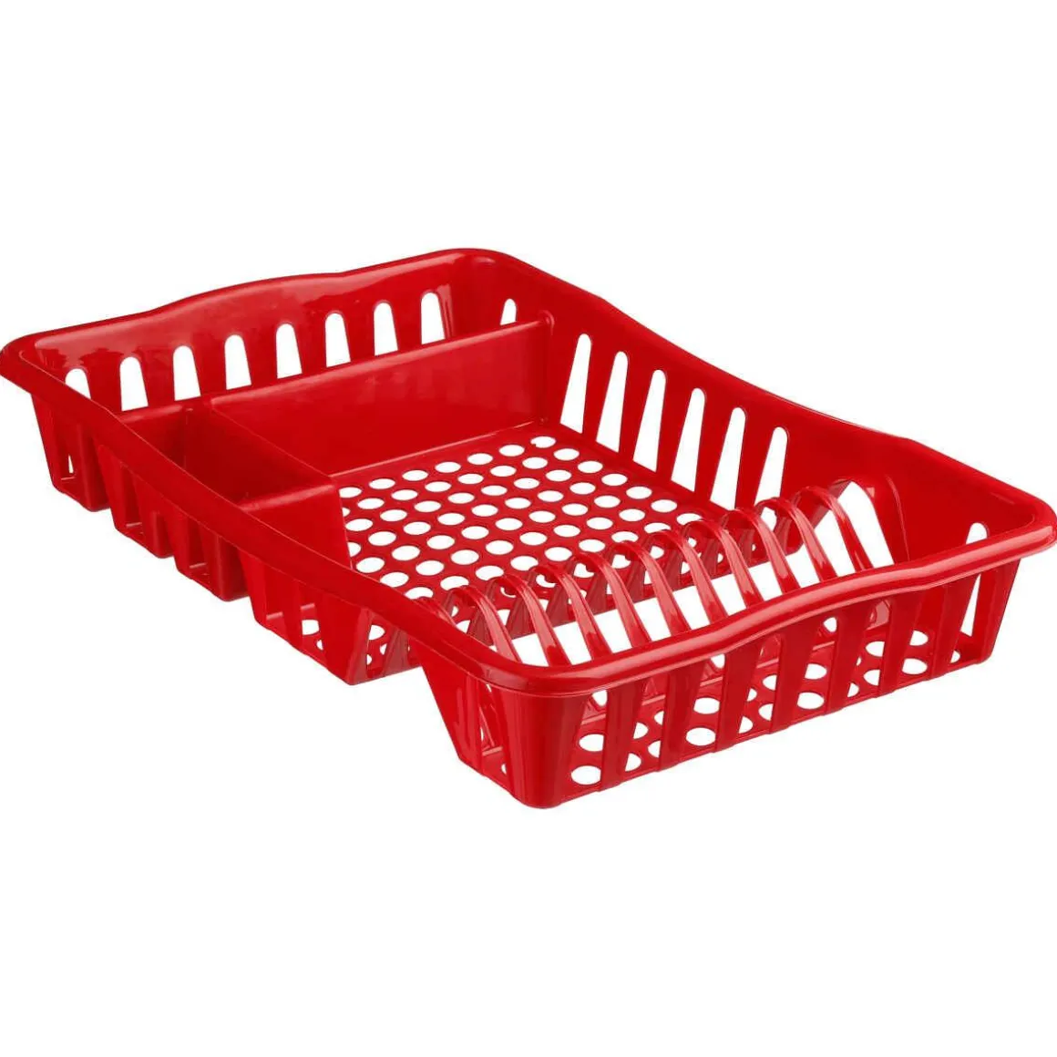EGOUTTOIR PLASTIQUE PLAT ROUGE