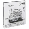 EGOUTTOIR PLIANT 2 NIVEAUX NOIR