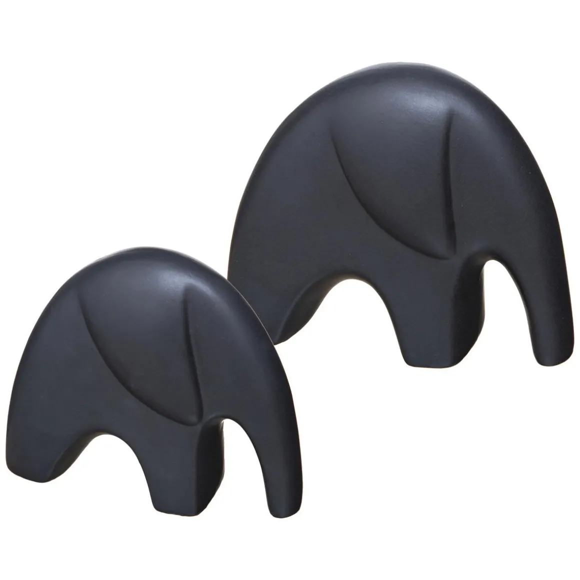 ELEPHANTS CERAMIQUE D.18X6X15.5CM