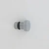 EMBOUT BOUCHON D16 X 2 GRIS LAQUE