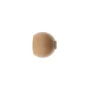 EMBOUT BOULE D.28CM NATUREL VERNIS X2PIECES