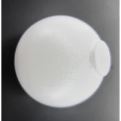 EMBOUT BOULE X 2 D20 BLANC