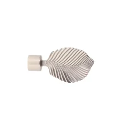 EMBOUT EXOTICA D.20CM ARGENT MAT X2PIECES