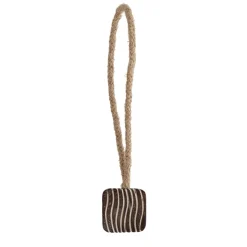 EMBRASSE BOIS AIMANTEE ZEBRA MM MARRON