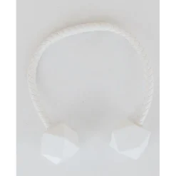 EMBRASSE MDF TWIST GEOMETRIK GM BLANC