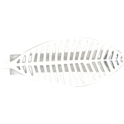 EMBRASSE METAL AIMANTEE SHERWOOD BLANC MAT