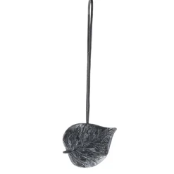 EMBRASSE RESINE AIMANTEE MIRABEAU MOYEN MODELE NOIR ARGENT
