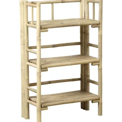 ETAGERE CANNE DE BAMBOU 3 NIVEAUX PLIABLE