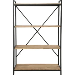 ETAGERE EDENA 4 ETAGES D.90X35X141CM