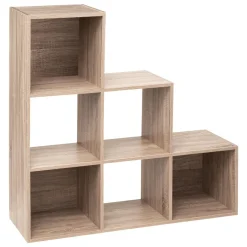 ETAGERE ESCALIER MIX NATUREL