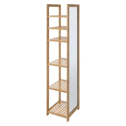 ETAGERE MIROIR MIX BAMBOU