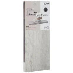 ETAGERE MURALE CHENE GRIS 60CM
