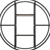 ETAGERE MURALE RONDE TOROF D.78X25CM