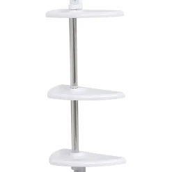 ETAGERE 3 NIVEAUX A FIXER BLANC