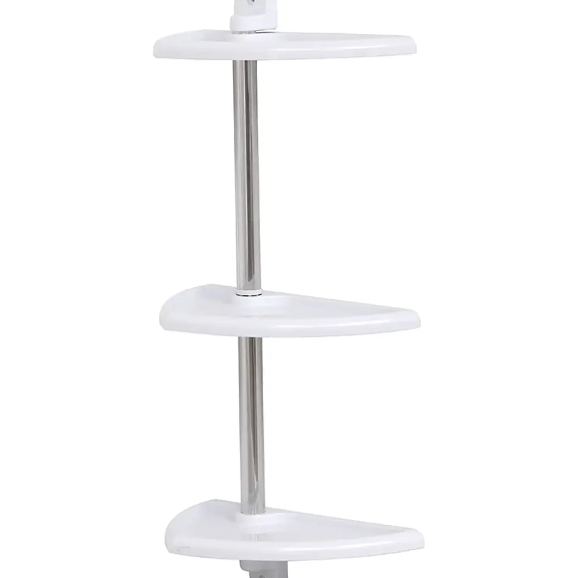 ETAGERE 3 NIVEAUX A FIXER BLANC