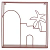 ETAGRE MURALE MEDINA TERRACOTTA 30X30CM