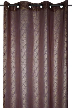 FABIO VOILE 140X260CM LIE DE VIN
