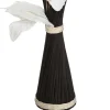 FAGOT ORCHIDEE BLANC NOIR H.100CM