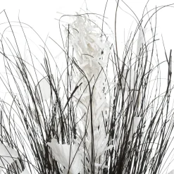 FAGOT ORCHIDEE BLANC NOIR H.100CM