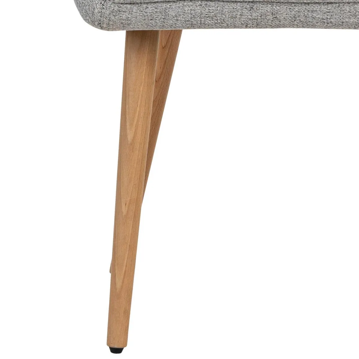 FAUTEUIL A DINER VISOCA PIEDS BOIS GRIS