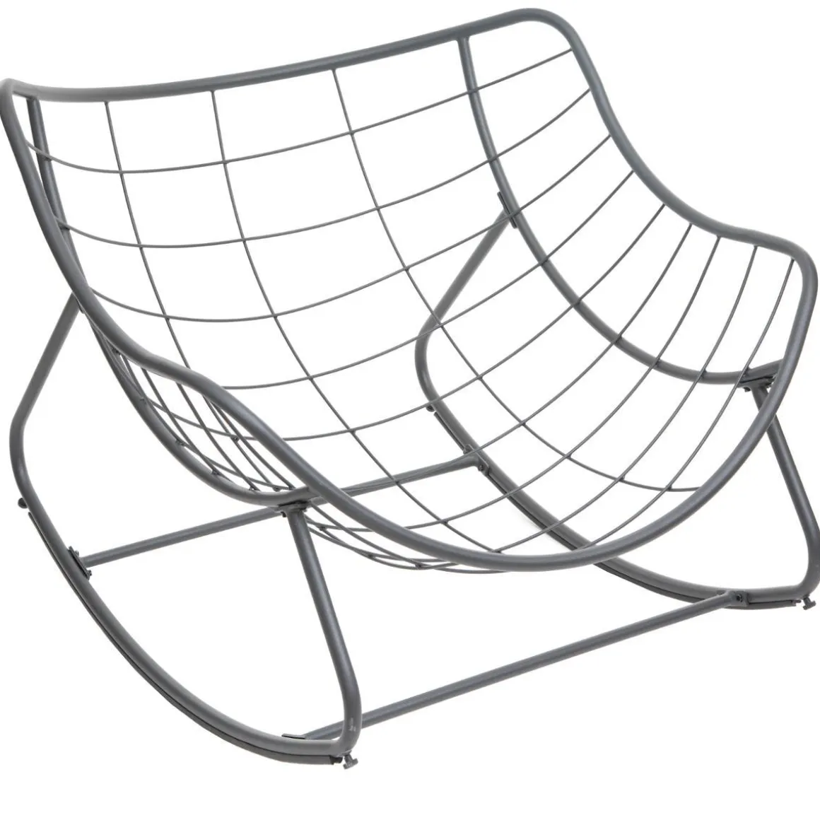 FAUTEUIL BASCULE PAOPAO GRAPHITE ROCHE