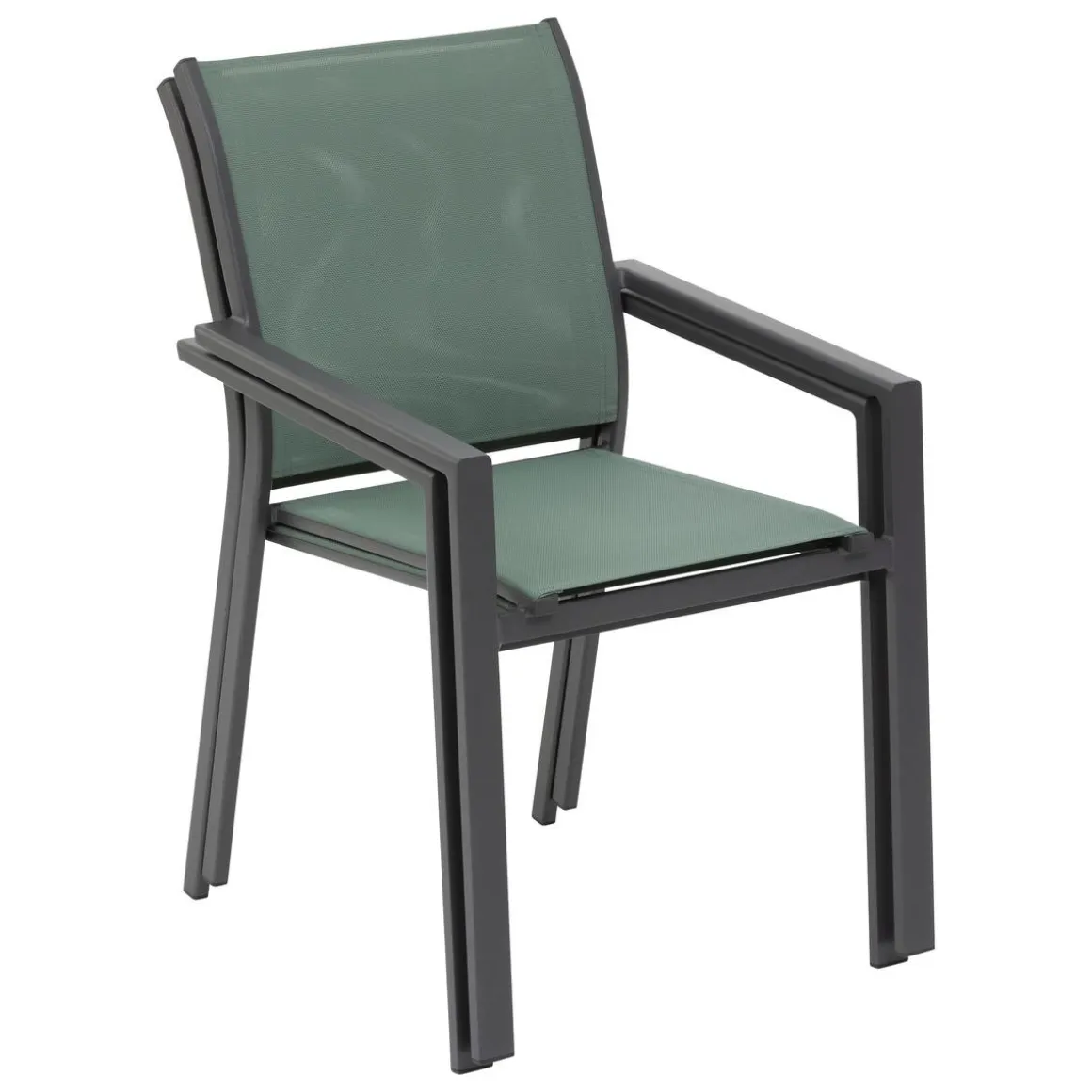 FAUTEUIL ESSENTIA OLIVE GRAPHITE