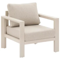 FAUTEUIL EVASION ALUMINIUM ARGILE