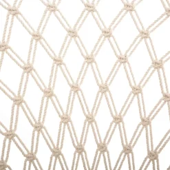 FAUTEUIL MACRAME RAINA BLANC