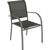 FAUTEUIL PIAZZA ANTHRACITE GRAPHITE