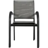 FAUTEUIL PIAZZA GALET GRAPHITE
