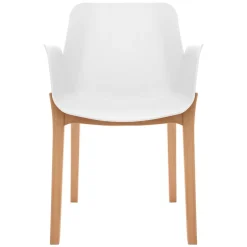FAUTEUIL PIED BOIS BLANC ALBY