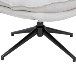 FAUTEUIL PIVOTANT HARPER BEIGE