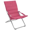 FAUTEUIL RELAX MILOS FRAMBOISE