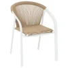 FAUTEUIL RIU EMPILABLE MIEL BLANC