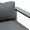 FAUTEUIL SALON ALLURE PIVOTANT GRAPHITE