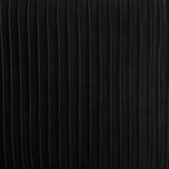 FAUTEUIL VELOURS SOLARO NOIR