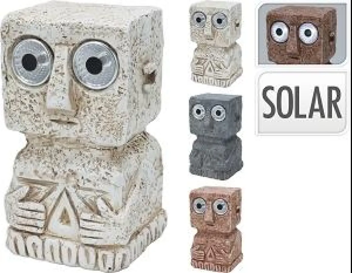 FIGURINE SOLAIRE 7.5X7.5X13CM