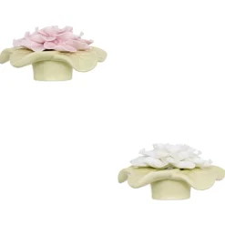 FLEUR DECO CERAMIQUE FLEUR DE ROSE H.7CM