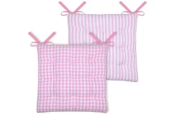 GALETTE DE CHAISE 9 PTS BARDOT CANDY 40X40CM