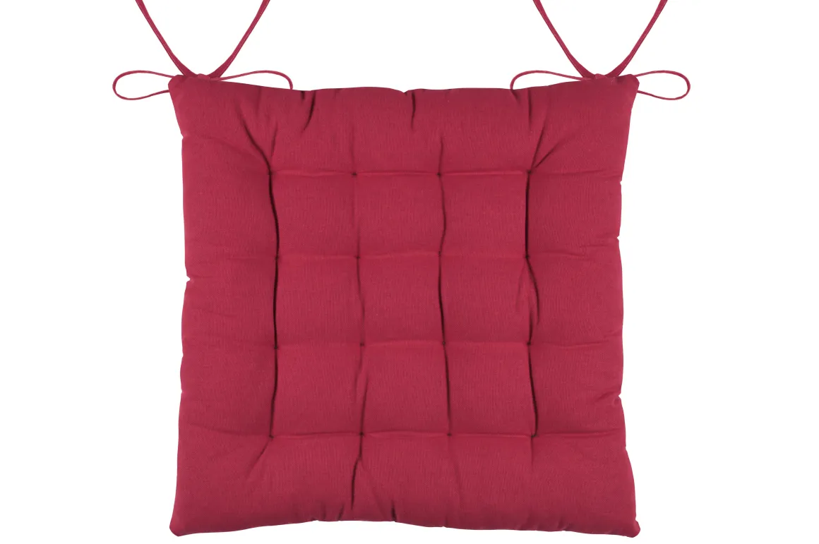 GALETTE DUO 38X38CM ROUGE