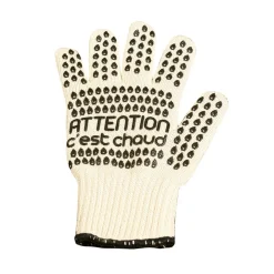 GANT ANTI CHALEUR COTON SILICONE