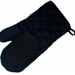 GANT 30X18CM COTON SILICONE CUISTOT NOIR